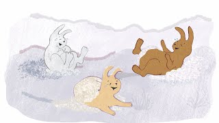 Boektrailer Sneeuwhaas En Het Vinden Van De Vrolijkheid