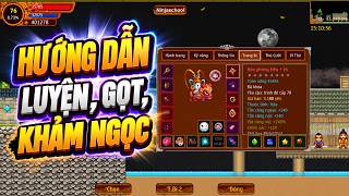 Guide to Gem Refining, Carving, and Socketing | Ninja School 2D #ninjaschool #nso #games #ninja screenshot 5