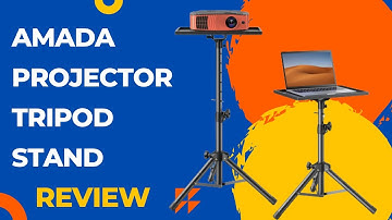 Amada Projector Tripod Stand Review | Versatile Laptop and Projector Support