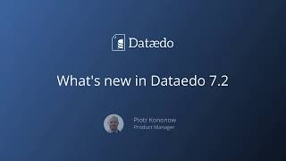 What's new in Dataedo 7.2