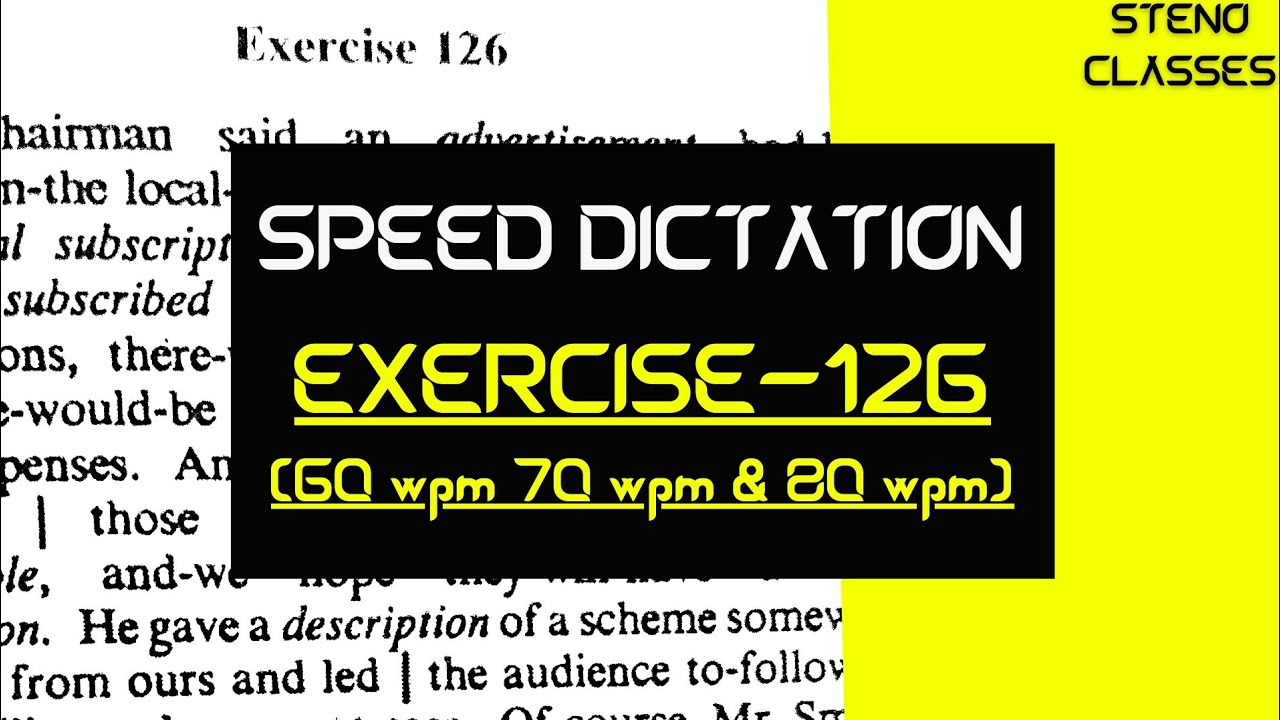 Скоростной диктант упражнения 126 | Глава: Специальные сокращения | Pitman Shorthand (английский)...