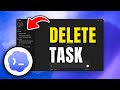 How To Delete A Task In Codex