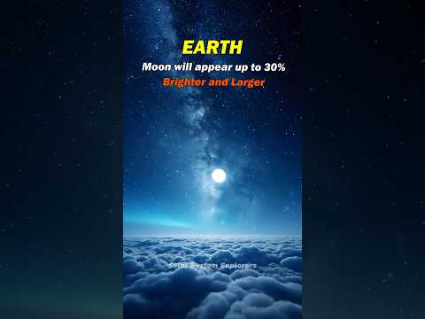 أكبر قمر عملاق لهذا العام قادم أكبر قمر في عام ٢٠٢٥ الفضاء الأرض القمر الكون