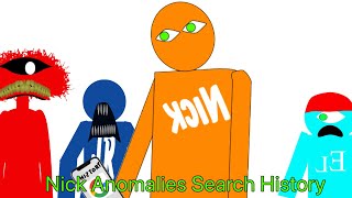 Nick Anomalies Search History