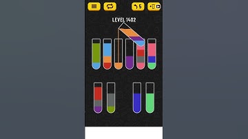 【Water Sort Puzzle】 Level 1402