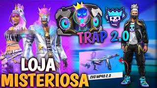 TUDO DO EVENTO TRAP 2.0, LOJA MISTERIOSA, ITENS GRÁTIS - 6° ANIVERSÁRIO DO FREE FIRE