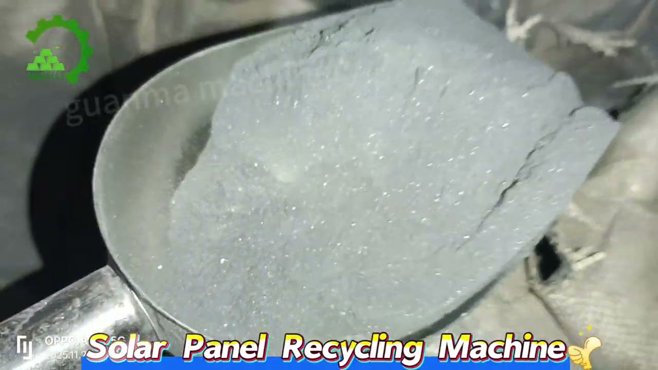 A New Clean Technology of Single Side Glass Solar Panel Recycling from 