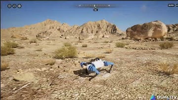 Quadruped Robot Cosimulation with Falcon and MuJoCo