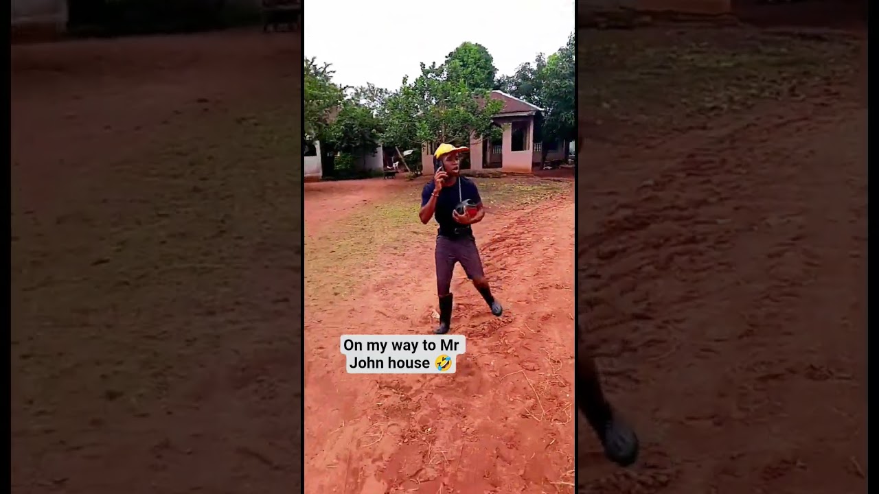 on my way to Mr John house 🤣 