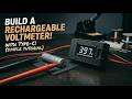 How To Make A Rechargeable Volt Meter (Simple DIY)