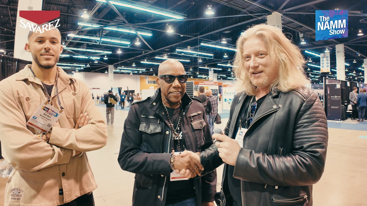 Nathan East & Noah East — Father & Son Tour 2026 | NAMM Show Interview (Savarez TV)