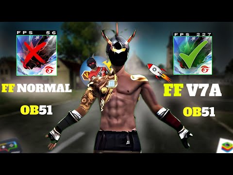 اخيرا نسخه فري فاير V7A التحديث الجديد OB51 بديل امازون X86 للهاتف و الحاسوب