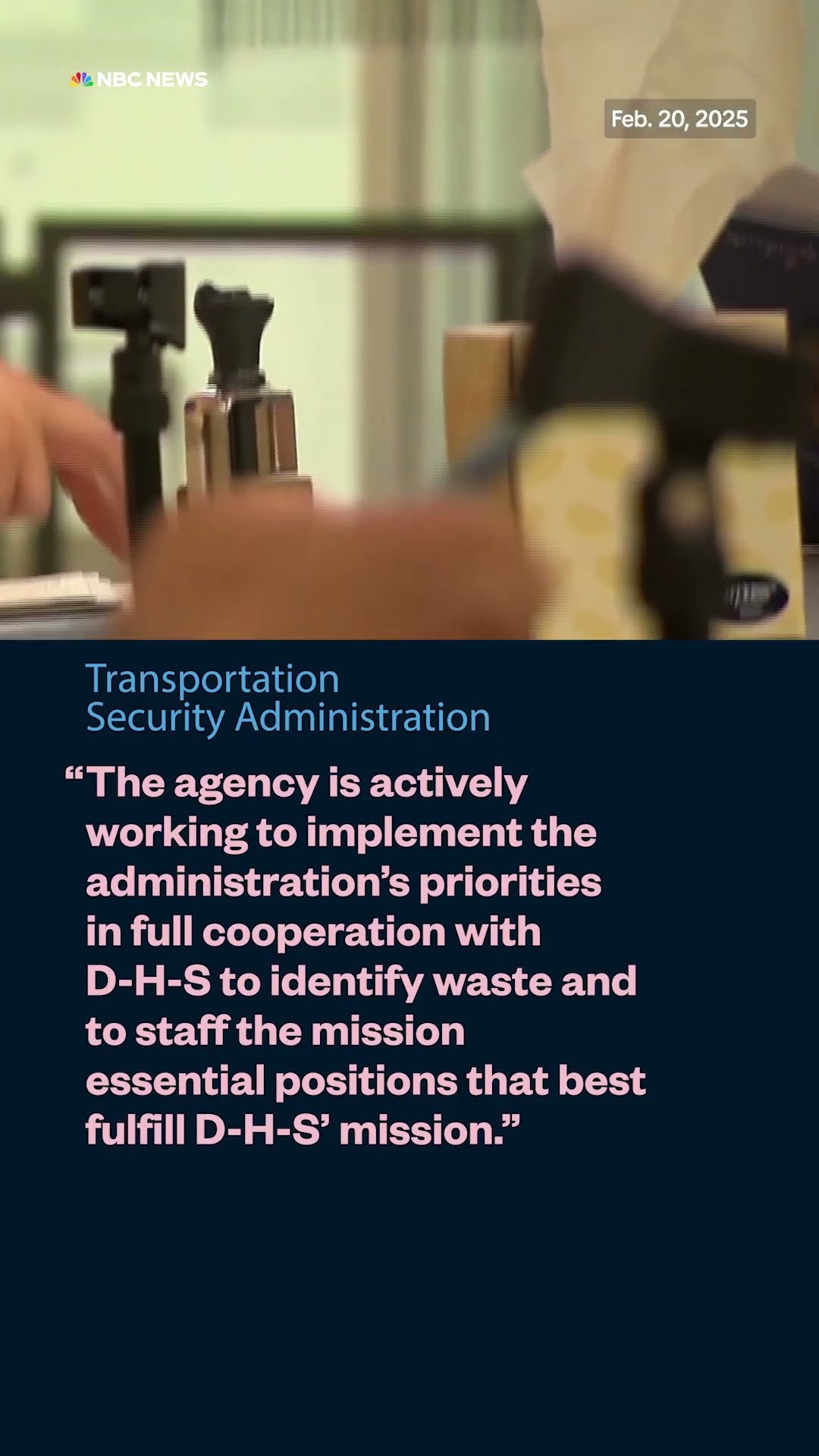 TSA lays off almost 250 employees