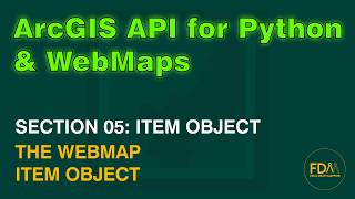 Web Map Item Object with the ArcGIS API for Python | ArcGIS Online WebMap
