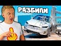 Разбили Теслу ОБ СТЕНУ как у ВАРПАЧА - Это ВИДЕО может СПАСТИ ТВОЮ ЖИЗНЬ (Tesla Model X)