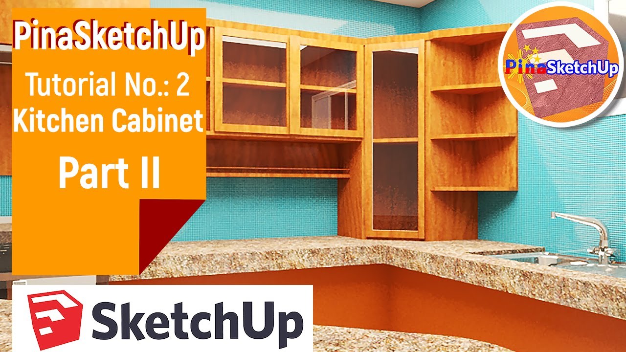 Tutorial #2 - Part 2 of Modeling of Kitchen Cabinet - YouTube