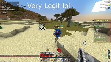 Killing Terrible Cheaters in Hypixel UHC