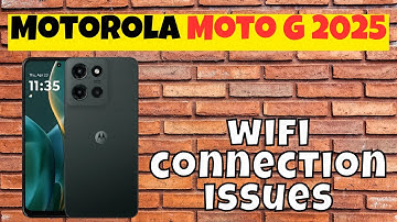 Motorola Moto G 2025 Wifi connection Not Working || How to solve the wifi connection issues