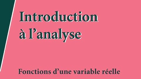 topologie de R : pointe d