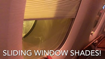 Emirates Airbus A380 Upper Deck Window Shades and Amenity Kit BVLGARI in Business Class 2019