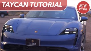 How To Start, Drive, And Charge Porsche Taycan