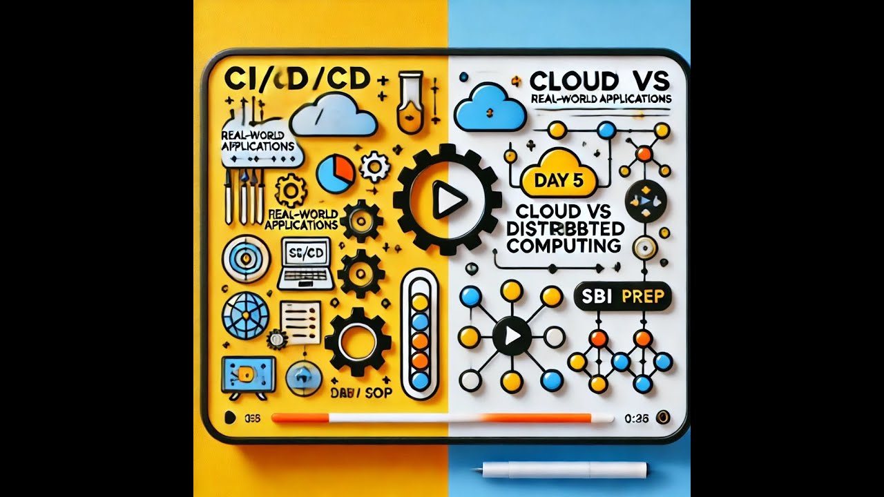 CI/CD Real-World Applications + Cloud vs Distributed Computing | Day 5 ...