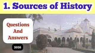 8th Std - History - Chapter 1 Sources of History questions answers exercise - Maharashtra board