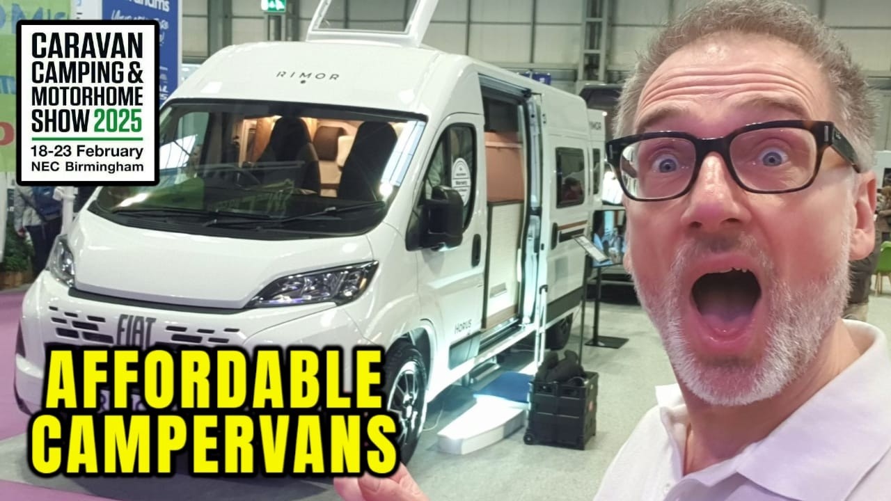MOTORHOMING on a BUDGET. The CHEAPEST BRAND NEW Motorhomes for 2025