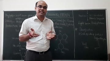 Industrial production, estimation and utilization of Podophyllotoxin 1