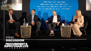 The Global Logistics &amp; Supply Chain Forum Panel at Procurement and Supply Chain LIVE London 2025