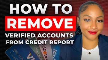 Remove VERIFIED Accounts From Your Credit Report FAST! 🏃🏽‍♀️ 