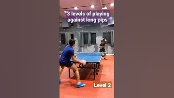 How to play against long pimpled players