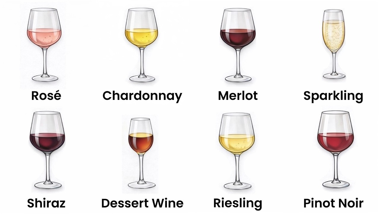 Every Type of Wine Explained in 10 Minutes