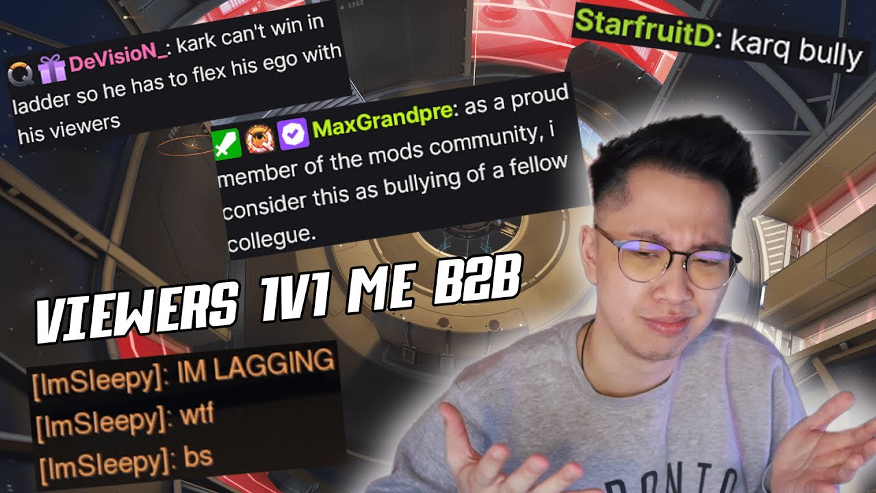 Chat tries to DETHRONE KARQ in 1v1