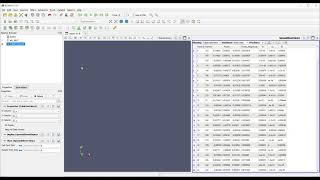 Paraview   from import to points