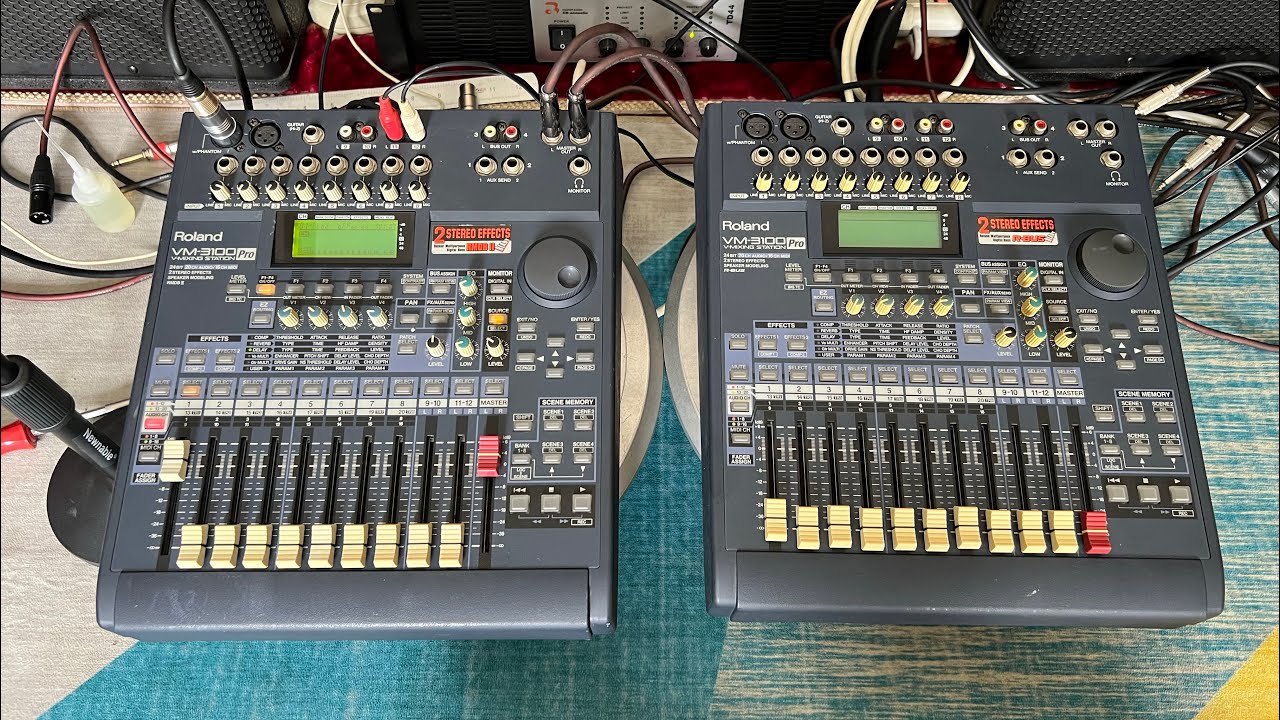 Roland VM-3100 Pro デジタルミキサー 三回使用 Mixer số bãi Nhật
