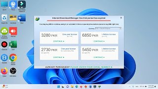 Internet Download Manager Free Trial Period has Expired
