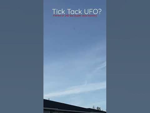 Tic Tac UFO? - YouTube