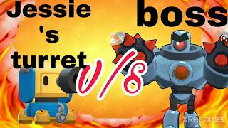 big boss vs 99 lvl Jessie turret | crow god bs