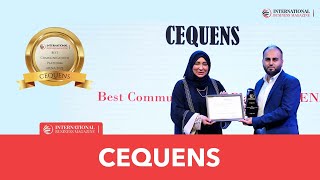 CEQUENS wins award for Best Communications Platform MENA 2022