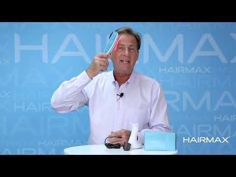 Como usar o HairMax Ultima 12 LaserComb Tutorial com Randy Veliky