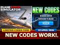*NEW CODES* Plane Crash Simulator ROBLOX | LIMITED CODES TIME | April 22, 2026