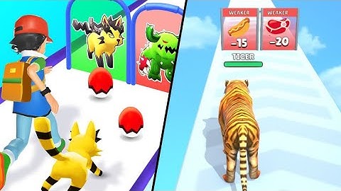 Monster Squad Rush | Cat Evolution / All Level Gameplay: Android,iOS