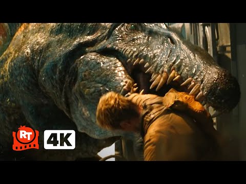 Jurassic World Rebirth 2025 4K EPIC Boat Attack Movieclips