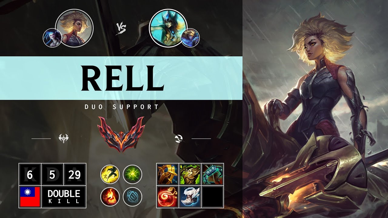 Is Rell Support Rell Support vs Nami - TW Grandmaster Patch 14.14 - YouTube