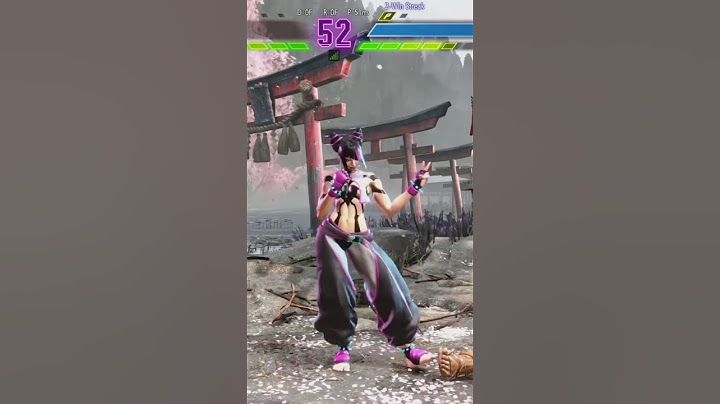 “HAHA, I DID IT, hehe” Street Fighter 6 Juri Han’s Perfect KO taunt. #Juri #streetfighter6 #shorts