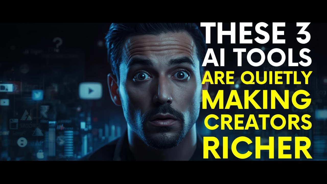 These 3 AI Tools Are Quietly Making Creators Richer - YouTube