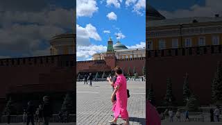 Lenin's Mausoleum in Red Square,  Moscow, Russia
