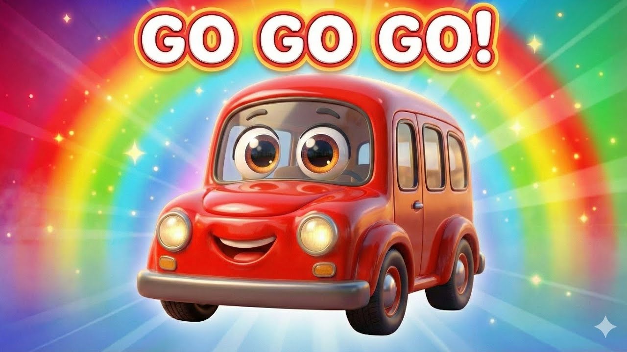 Color Cars Go Go Go | Happy Color Cars Song | 