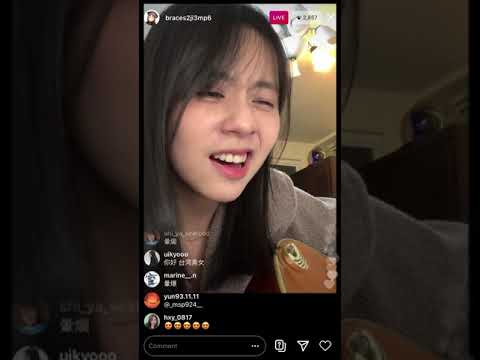 163braces instagram live video 直播 cover 小宇 慣性取暖